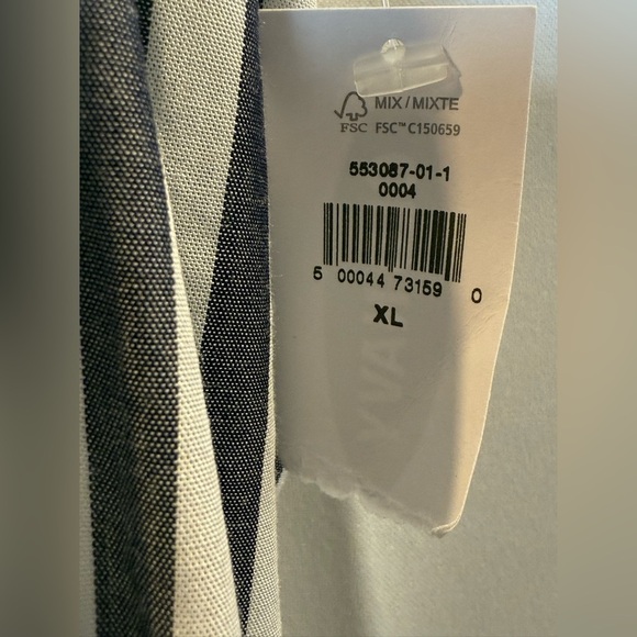 Black and White Striped Women's Top - Picture 14 of 14